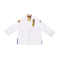Albino and Preto Batch 78 Locals Kimono White BJJ Gi JIU JITSU Kimono 450GSM