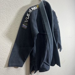 Men’s Vulkan The Real Jiu Jitsu Black Top Pro A0 Fight Wear 100% Cotton Jacket