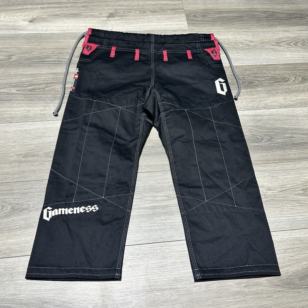 Gameness Pear 2.0 Gi Pants Men’s Black Size 0 Limited Edition