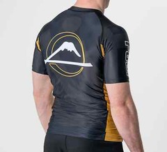 Fuji Flex Lite Mens MMA BJJ Jiu Jitsu Short ShortSleeve SS Rashguard – Rebel