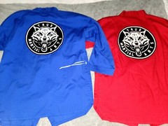 LOT of 2 Vision DXV Taekwondo Uniform Tops Size 2 True Martial Arts W/ Back Logo