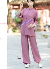Spring Summer Women Cotton Tai chi Uniforms Kung fu Martial arts Wing Chun Suit