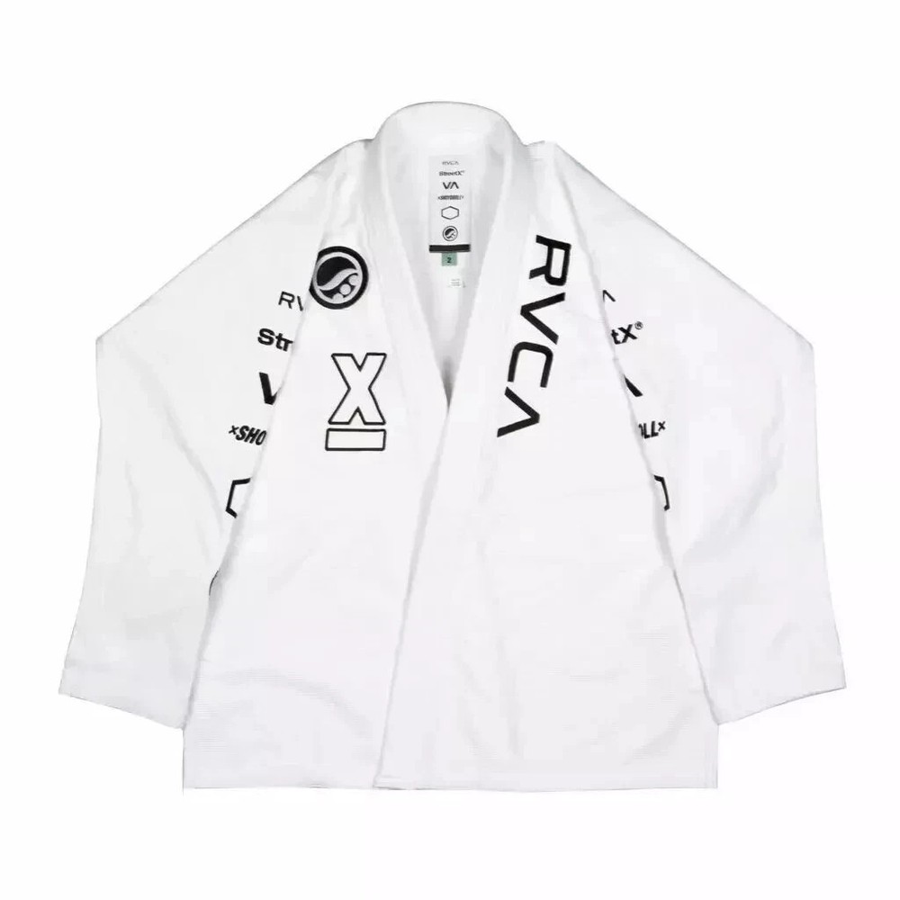 Shoyoroll Street X White BJJ Gi 450 GSM Jiu Jitsu Kimono Uniform With Bag