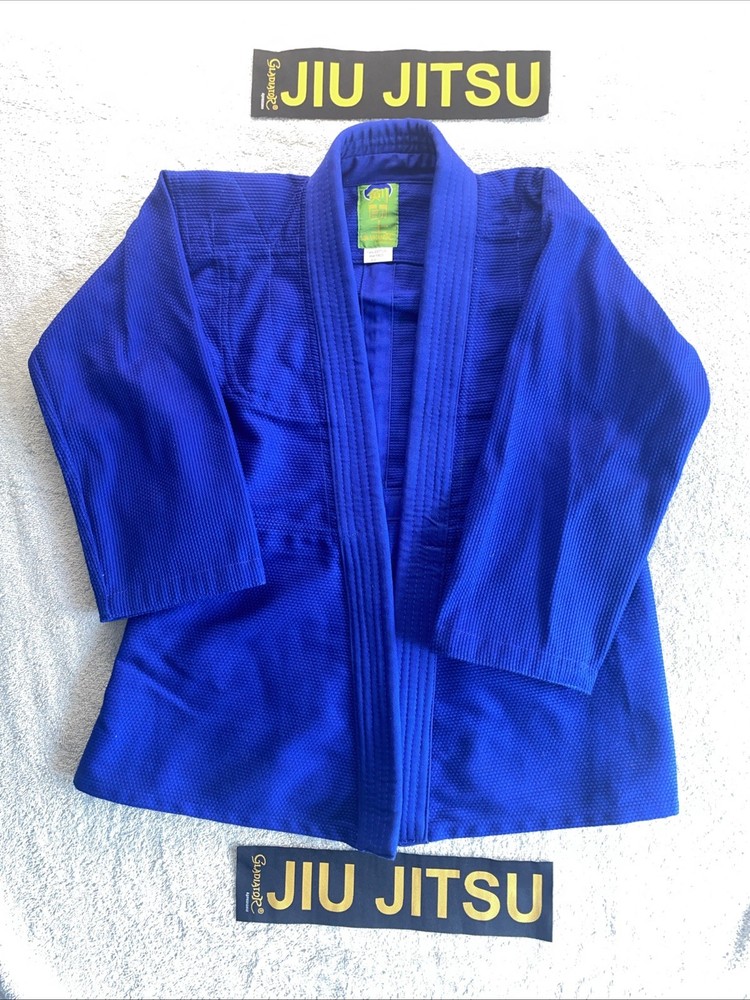 BJJ GI ProForce Gladiator Jiu-Jitsu Training Uniform – Blue K1