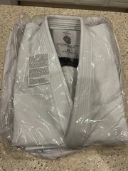 NEW! Chaos and Order Base Label A3 BJJ Jiu Jitsu Gi Kimono, 350 GSM – White