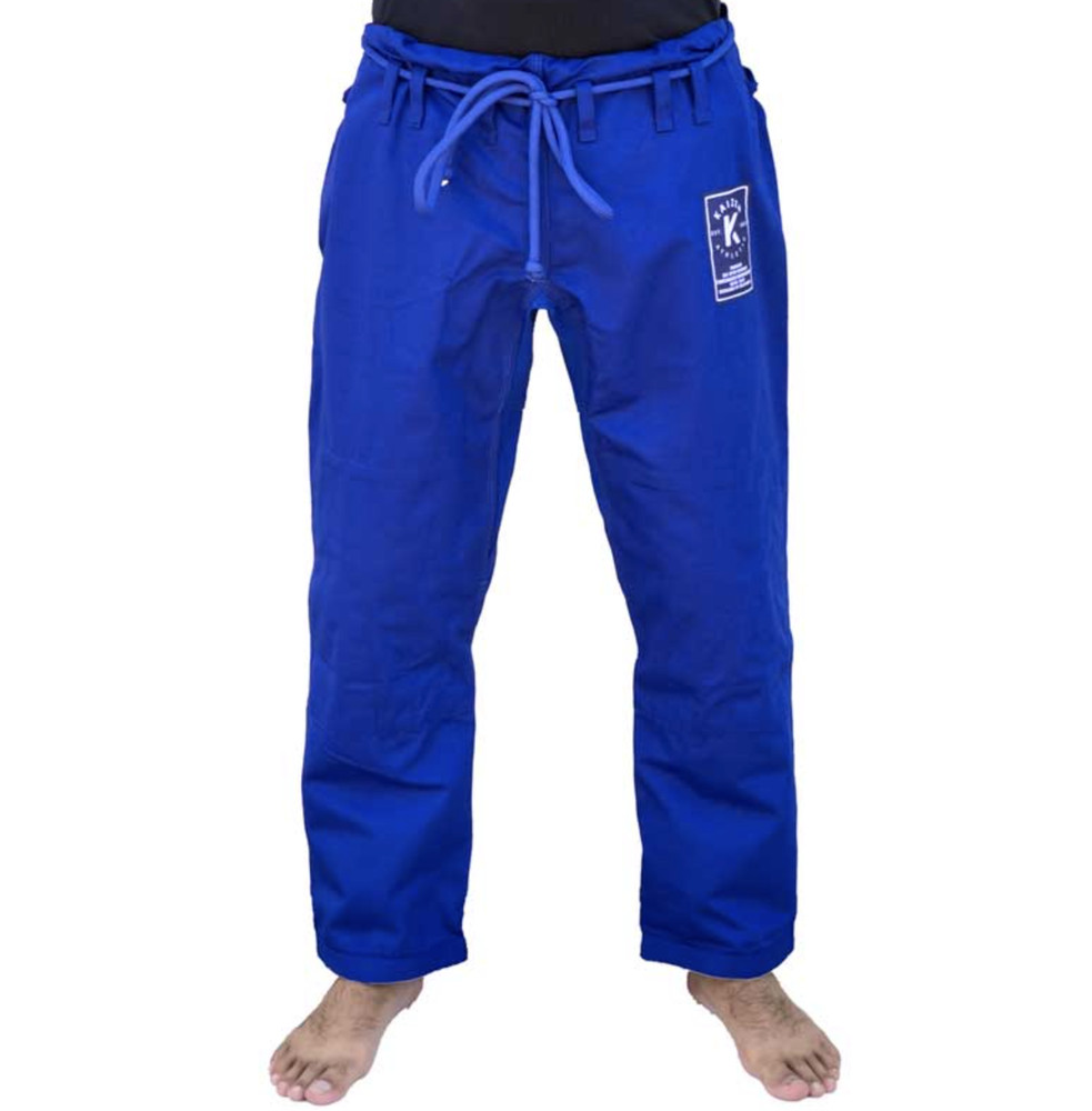 Blue BJJ Gi Pants by Kaizen Athletic Brazilian Jiu-Jitsu