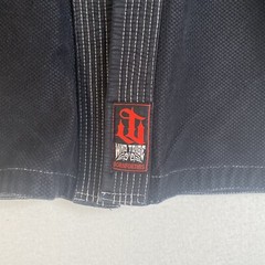 War Tribe Gi Kids Size C3 Black MMA Ju Jitsu Top