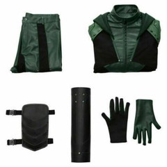 Green Arrow Season 8 Oliver Queen Cosplay Coat/Jacket Full set Costume
