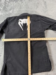 Venum Contender BJJ Gi Jacket Top A1 Small Black 100% Cotton Mens Jiu Jitsu