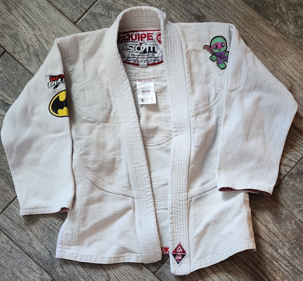 Equipe Storm JiuJitsu Gi Boys Y4 Martial Arts 100% Cotton