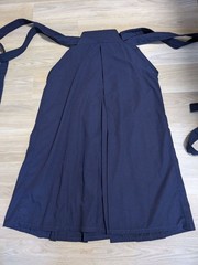 Japanese Kendo Hakama Pants Kimono Length 34.6in Traditional Uniform