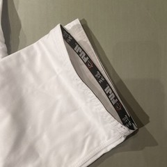 Fuji Judo Gi Pants White Double Weave Jiu Jitsu BJJ Karate Various Sizes New