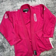REEVO Gi Adult A1L Pink Ultralight Guard BJJ Jiu-Jitsu Martial Arts Uniform
