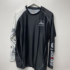 GR1PS Athletics Longsleeve Arte Suave Rashguard XL Black/White New w Tag