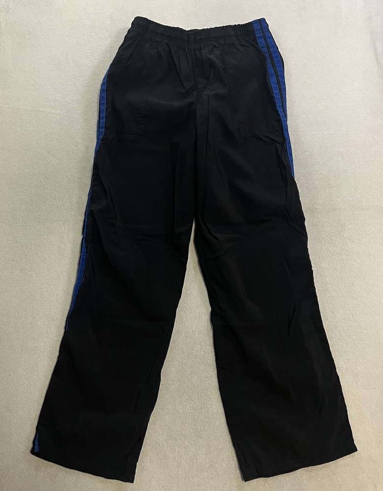 VTG Century Martial Arts Pants Men’s Medium Black Nylon Athletic Wear Work Out