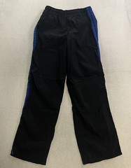 VTG Century Martial Arts Pants Men’s Medium Black Nylon Athletic Wear Work Out