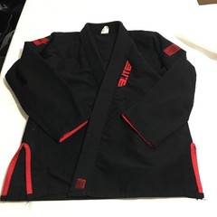 Elite Sports BJJ Gi Top and Pants Size A3 Black Set Brazilian Jiu Jitsu Judo MM