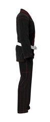 Thapur Sports Elite Brazilian Jiu Jitsu Gi Uniform – Black/Red – Free Belt