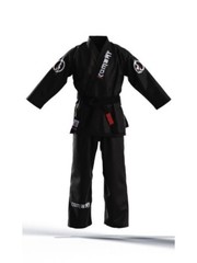 Men’s Kimonos Fearless COMP -Black Kombatusa GI 450 GSM Pearl Weave Fight Wear