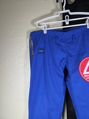 Gracie Barra Blue GB Equipe Edition Jiu Jitsu Atleta Pants Only Adult Size A1L