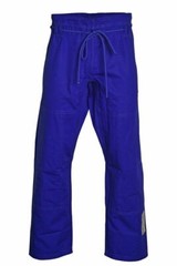 Royal Blue BJJ Suit Pearl weave Ripstop Brazilian Jiu-jitsu Kimono Fit GI