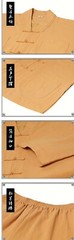 5color Full cotton Buddhist shaolin monk uniforms zen suits lay clothing black