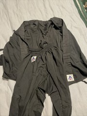 Black and White Martial Arts full suit size 1 Kids
