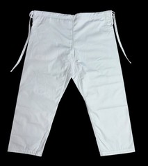 Gracie Barra Equipe Edition Pants Womens F4 White Ripstop Jiu Jitsu Kimono NWOT