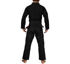 New Fuji Sports Elemental Mens Brazilian Jiu Jitsu Gi Jiu-Jitsu BJJ – Black