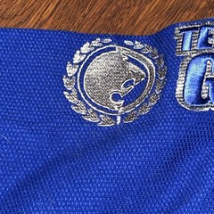 Renzo Gracie Academy New Hampshire Jiu Jitsu BJJ Blue GI Jacket Top Youth C0