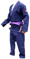 BJJ Kimono – NAVY by Kaizen Athletic Brazilian Jiu-Jitsu Gi A4 Size