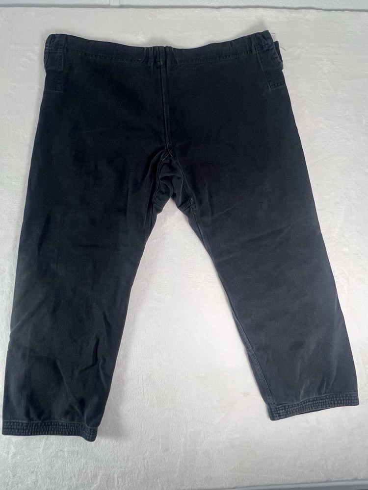 Padilla & Sons Men’s Size A4-Black Pants BJJ 100% Cotton