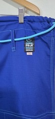 New Set Top Pants Fuji Sekai „World” Brazilian Jiu Jitsu Gi Kimono Woman W3 Blue