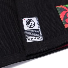 Shoyoroll Rasta Black BJJ Gi 450 GSM Jiu Jitsu Uniform With Bag