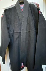 Gameness Air Black Jiu Jitsu Kimono- Size A 3