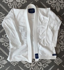 Men’s White Atos BJJ GI + Rash Guard Set Size A2
