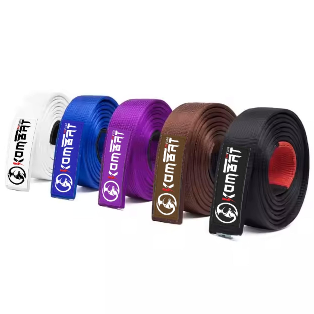 Adult BJJ Belts | Premium Jiu Jitsu Belt with Sleeve Bar for Ranking Stripes …