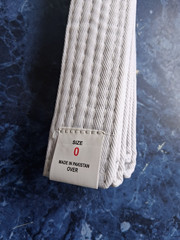 THICK Jiu Jitsu BJJ Belt Blue White