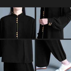 Tai Chi Clothes Wushu Clothes Kung Fu Clothes Martial Art Uniform Long Sleeves