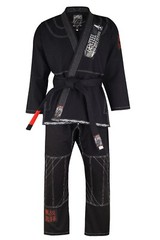 Black Brazilian jiu jitsu Uniforms Genteel Kimono premium quality BJJ GI A0 size