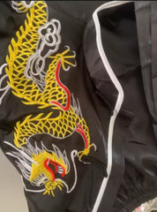 Kung Fu Tai Chi Uniform Martial Arts Suit Wushu Dragon Embroidery Clothes Outfit