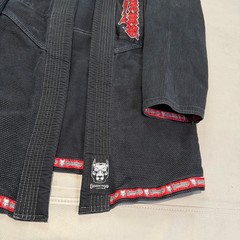 Gameness F3 Female Black Brazilian Jiu Jitsu BJJ MMA Gi Air Feather Women-5093