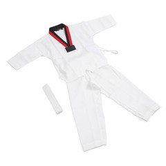 Kids Taekwondo Uniform Soft Cotton Polyester Breathable For Martial Arts GQBK