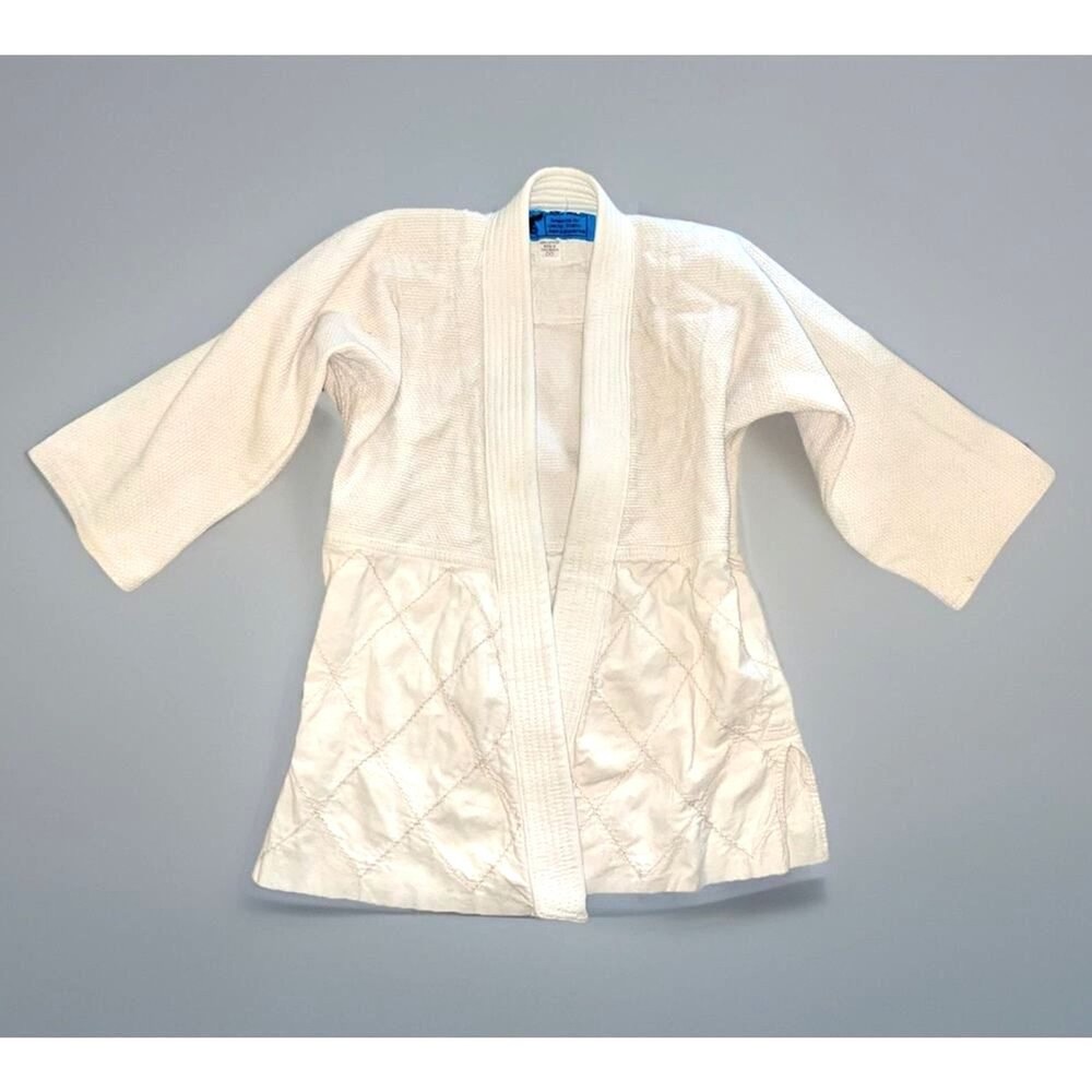 Vintage Eagle Brand L Judo Gi Kodokan Robe 70s Quilted Sz 00