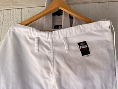 Fuji Gi Top Jacket Pants Belt Kimono Adult Sz A1 White Judo BJJ MMA Heavyweight