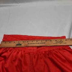 VTG. 2 Piece Red Satin feel Century Martial Arts Kung Fu Uniform Size 6