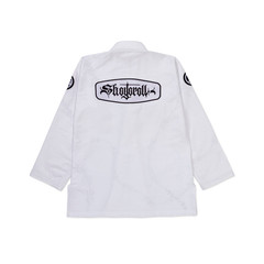Shoyoroll Style BJJ Gi White Premium Pearl Weave Kimono Brazilian Jiu Jitsu Unif