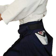 Japanese Hakama Bokuto Classic for Aikido Kendo Jiu Jiutsu (Navy Blue)