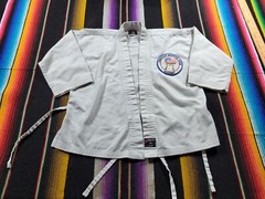 Judo Gi White American Martial Arts Goju Shin-Ryu Jacket Only Kid Size 00