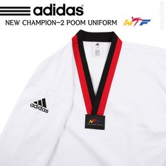 Adidas Poom Taekwondo Uniform CHAMPION 2 WTF Dobok Tae Kwon Do TKD